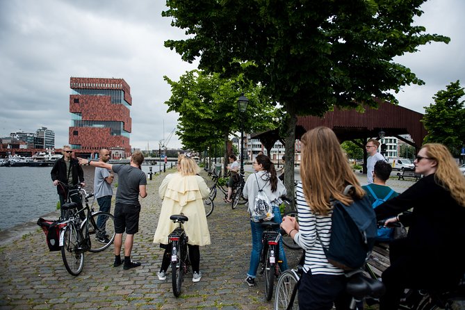 3-Hour Antwerp Bike Tour - Park Spoor Noord, cycling through a former railway yard