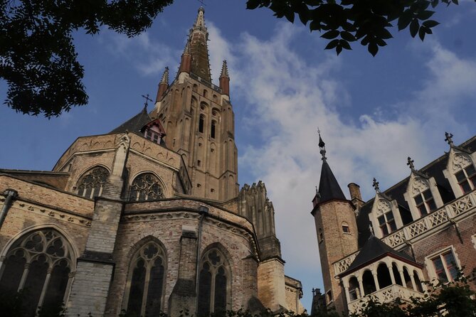 Across Bruges History Equals Fun with chocolate and waffle sample - Burg Square and Bruges City Hall: the civic heartbeat