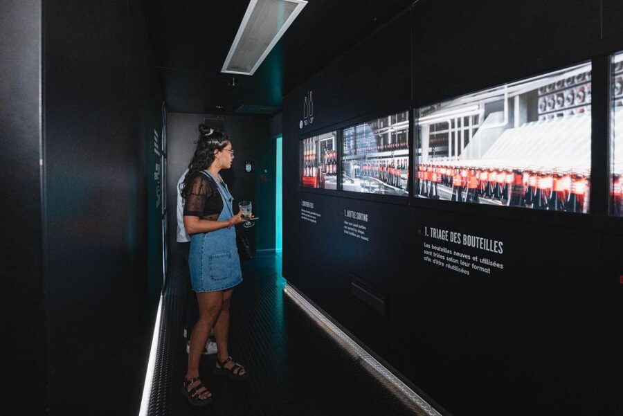 Antwerp: City Brewery De Koninck Interactive Tour - The themed rooms: audiovisual effects that explain beer and Antwerp