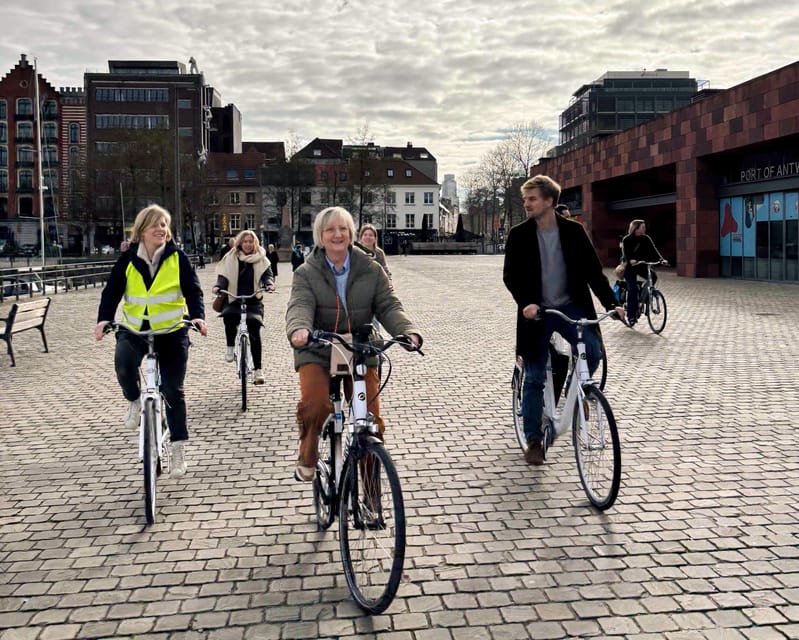 Antwerp: City Highlights Guided Bike Tour - Starting at Vleminckstraat 15a, steps from the cathedral