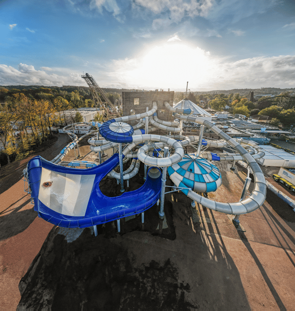 Aqualibi Water Park Entrance Ticket - More than slides: wild river, rapido, wave pool, and jacuzzis