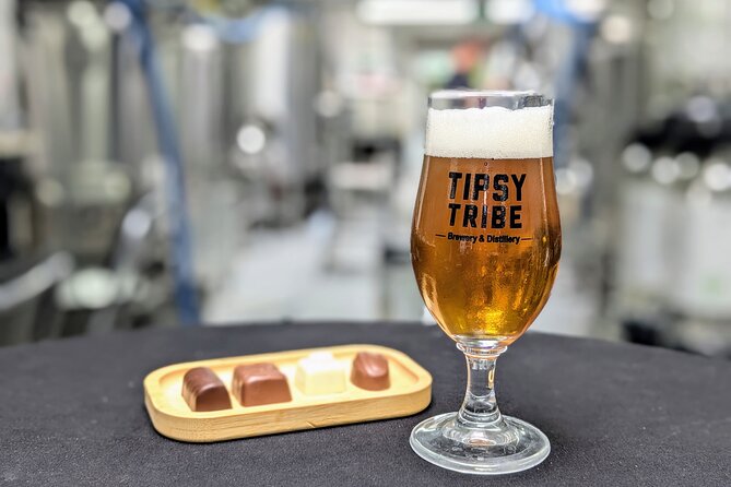 Beer & Chocolate Tasting in a Brewery-Distillery - Key highlights at Tipsy Tribe