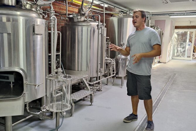 Beer & Chocolate Tasting in a Brewery-Distillery - The brewery-distillery tour: what to expect in the first part