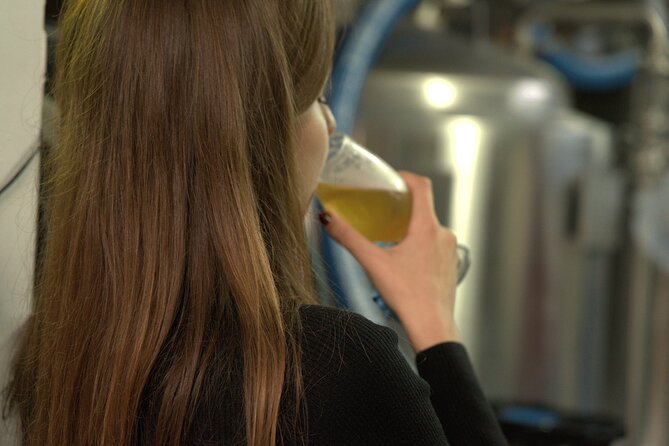 Beer tasting in a Brussels Micro Brewery and Distillery - Tipsy Tribe is a working brewery-distillery, not a quick stop