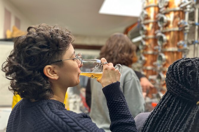 Beer tasting in a Brussels Micro Brewery and Distillery - Your beer tasting: two 16cl pours, different styles brewed onsite