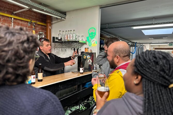 Beer tasting in a Brussels Micro Brewery and Distillery - Distillery talk and what it does for your Brussels beer mindset