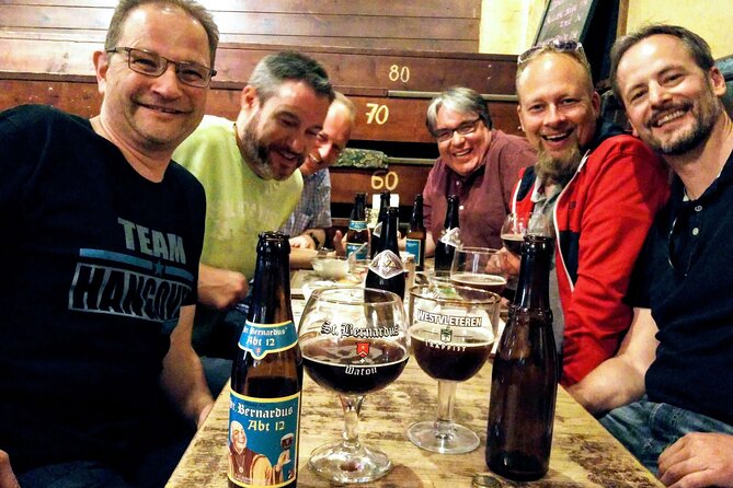 Bruges Beer Tour with chocolate pairing by a young local - Stop 5, Trappist and Lambic stories, and the walk back to central Bruges