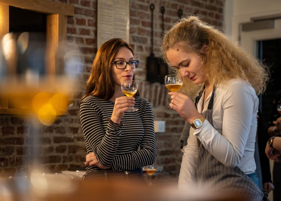 Bruges: Belgian Waffle-Making Workshop with Beer Tasting - Baking Belgian Waffles at Your Station