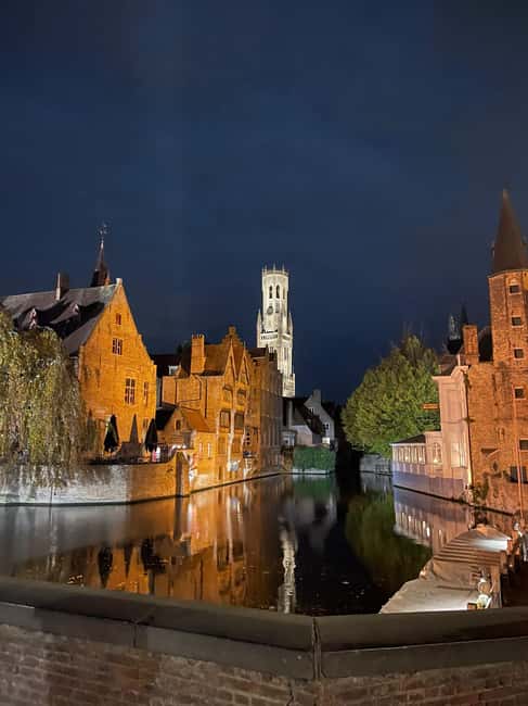 Bruges, Bike Tour with Chocolate Tasting & Hot Wine/Chocolat - Secret monastery garden by the fire, then hot drinks