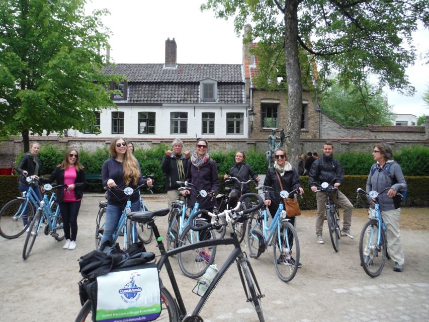 Bruges: Guided Bike Tour with a Local to Sights & Secrets - Meeting Quasimundo Bike Tours Brugge, bikes ready and you moving