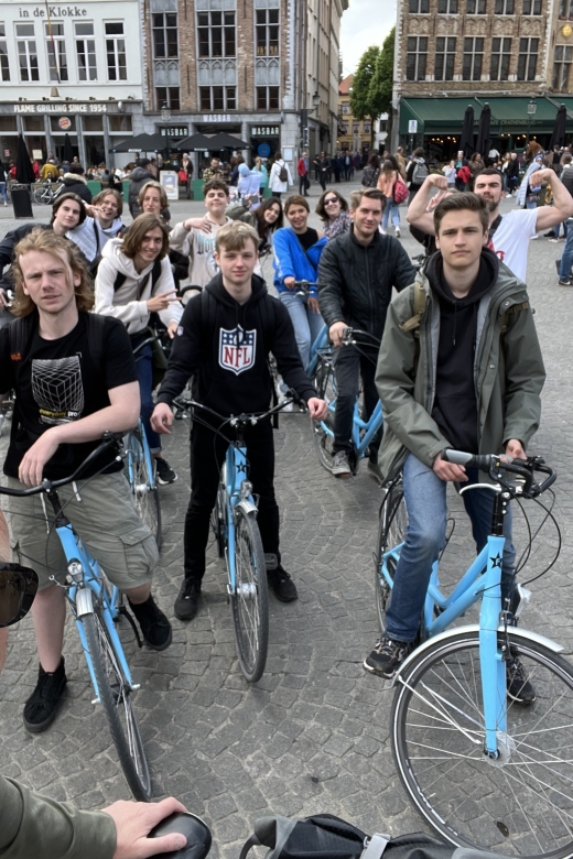 Bruges: Guided Bike Tour with a Local to Sights & Secrets - The food and drink angle: not included, but guide tips are