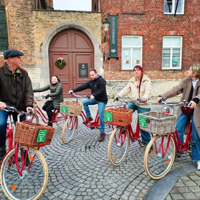 Bruges: Guided Retro Bike Tour of Highlights and Hidden Gems - Price and value: what 52 euros (and what is not included) really buys you