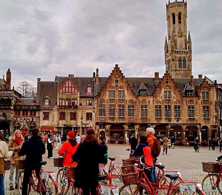 Bruges: Guided Retro Bike Tour of Highlights and Hidden Gems - Church of Our Lady, Beguinage Ten Wijngaerde, and the softer side of Bruges