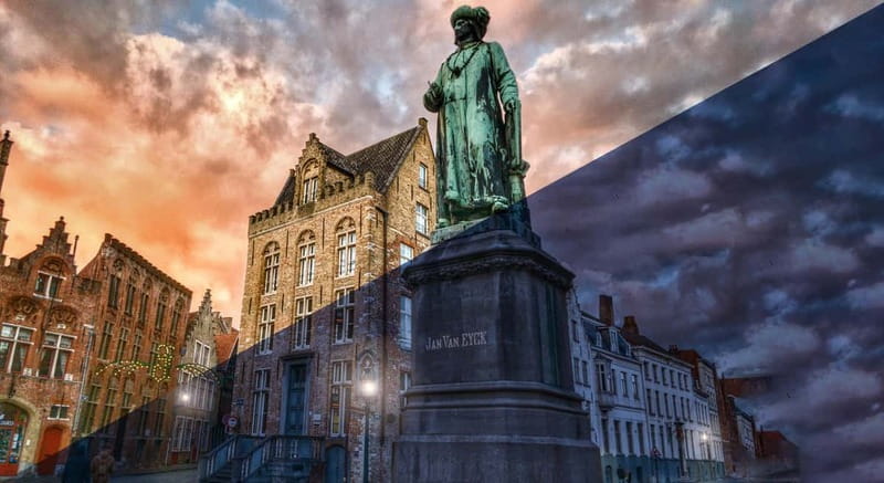 Bruges: Nightly Tales and Untold History Walking Tour - Markt Square and Burg Square: Big Power, Older Legends