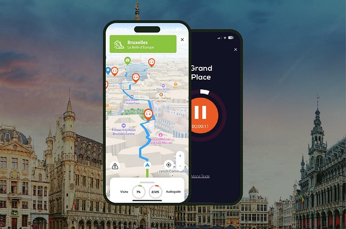 Brussels Audioguided walking tour 2h40 and 25 reviews - Royal Square and the 1770s rebuild you can actually picture