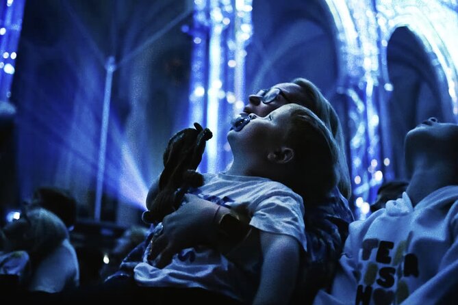 Brussels Cathedral Immersive Sound and Light Luminiscence - The 360° light and sound experience, 45 to 1 hour