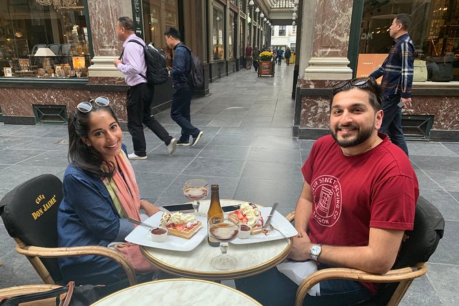 Brussels Chocolate Beer Waffle and Belgian Whiskey All-in-One (Small Group) Tour - Royal Galleries Saint-Hubert Waffle Finale With a Trappist Pair