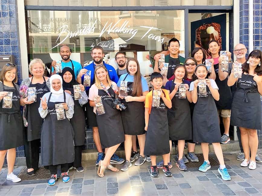 Brussels: Chocolate Workshop and Guided Walking Tour - Last-minute tips so your sweet tooth stays in control