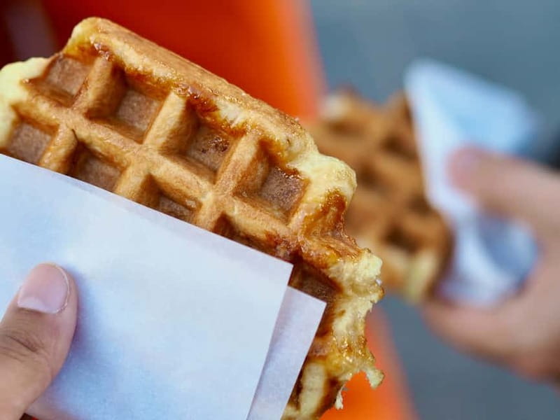 Brussels: City Center Guided Food Tour with Tastings - Savory Belgian classics: fries in beef fat, frikadelle, and fish croquettes