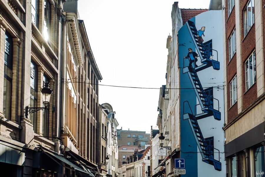 Brussels Comics & Street Art: Private Walking Tour - Starting at Zuidstation and setting your “comic lens”