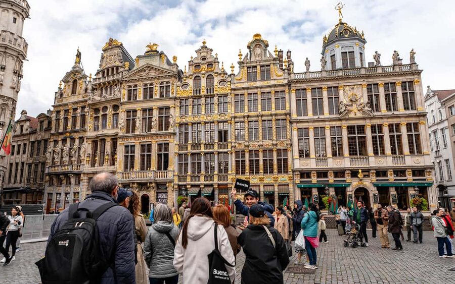 Brussels: Guided Walking Tour with Optional Beer Tasting - Start at Grand Place, then learn Brussels by sightlines