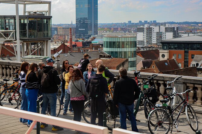 Brussels Highlights & Hidden Gems Bike Tour - Marolles quartier and the flea market energy near Palais de Justice