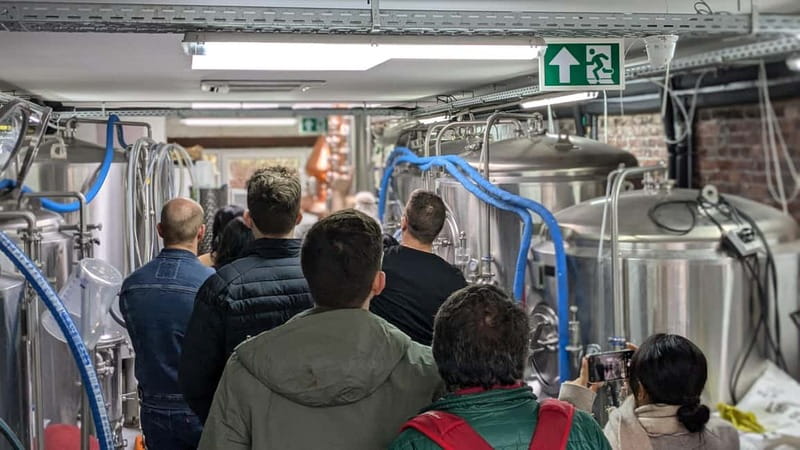 Brussels: micro brewery & distillery tour + beer tasting - Language and accessibility, keeping the experience easy to join