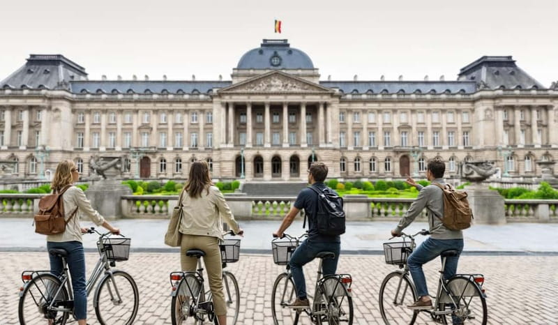 Brussels: Private City Tour on Bike with Drink Stop - Meet at Pl. de la Bourse, then get your bearings on two wheels