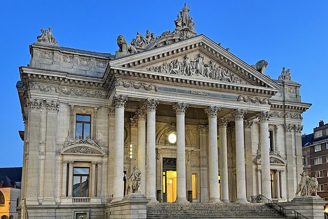 Brussels Private Walking Tour: Highlights & Hidden Gems - La Bourse de Bruxelles: Neoclassical Architecture That You Can Actually Read