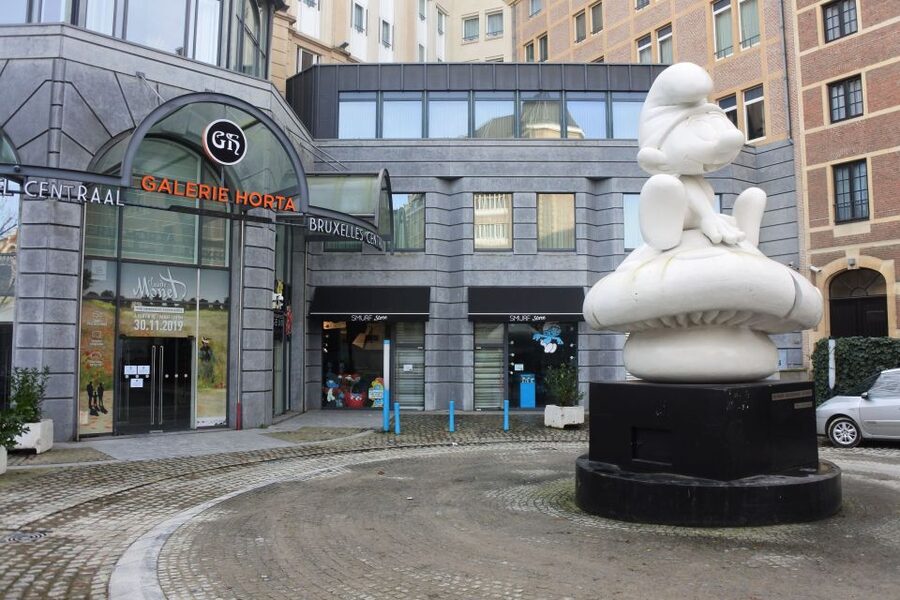 Brussels: The comic book walls walking tour - The app add-on and why it helps you remember