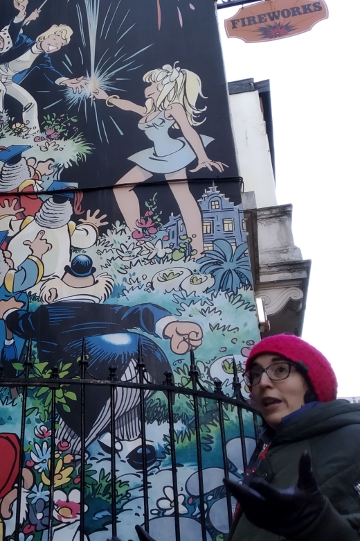 Brussels: The comic book walls walking tour - Price and group size: where the value really comes from