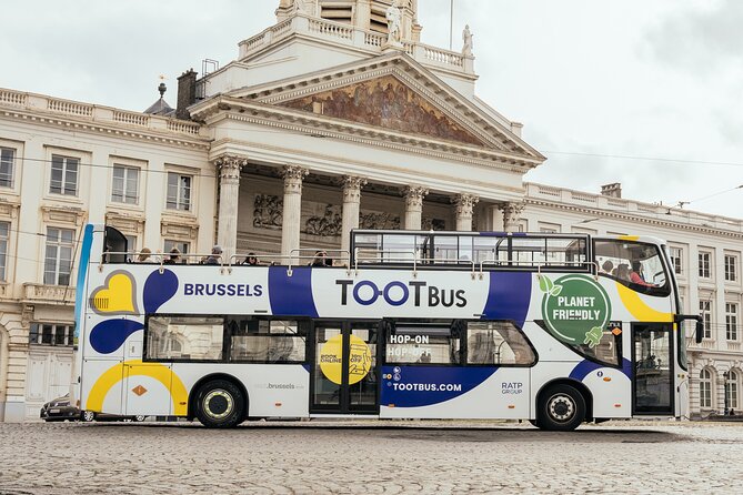 Brussels Tootbus Discovery Hop-on Hop-off and Ferris Wheel - Audio guide in 11 languages, plus the Tootbus app walking tours