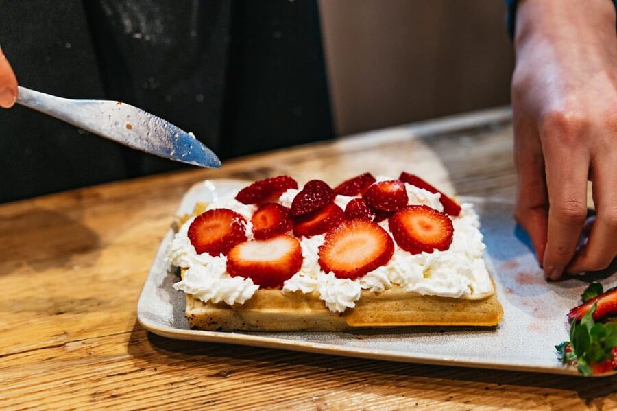 Brussels: Waffle Making Workshop - All You Can Eat - Dietary Requests: Gluten Free, Vegan, and Milk Free
