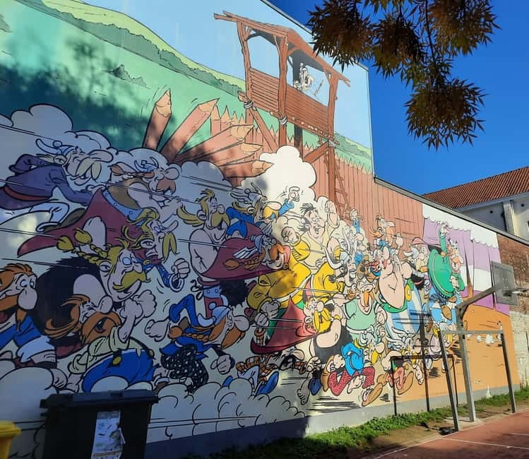 Brussels Walking Tour Comic Strip - A Brussels street gallery for comic fans and city lovers