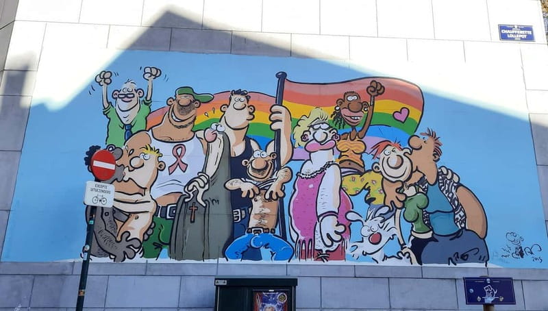Brussels Walking Tour Comic Strip - Why those 75+ murals are more than decoration