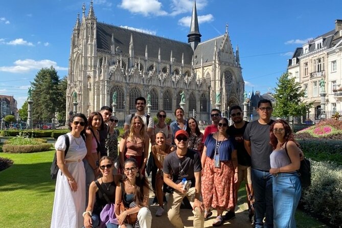 Brussels Walking Tour with Guide plus PDF - Tintin mural and Manneken Pis, the fun stops you should not skip