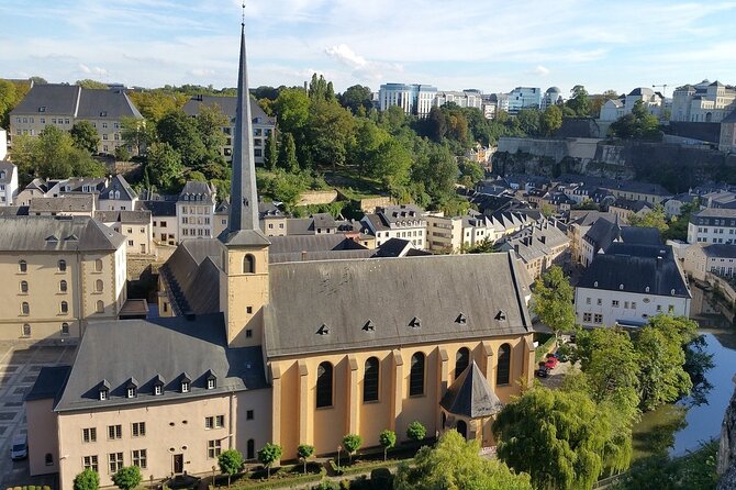 Day trip to Luxembourg the beauty of the Ardennes - Kirchberg District Views: Where the EU Energy Meets the Old Town