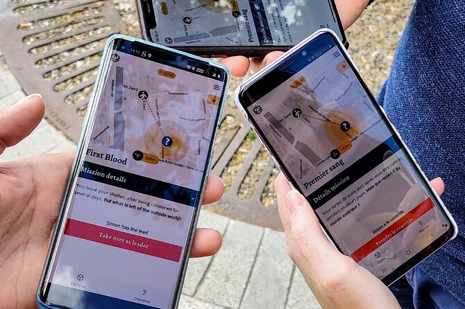 Discover Namur while playing! Escape game - The Walter case - Your app-based route: how the investigation is paced