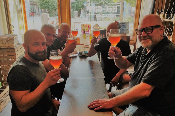 Doctor Beer's Belgian Beer Masterclass - Small-Group Beer Pairing - The pairing menu, cheese, cold cuts, and chocolate