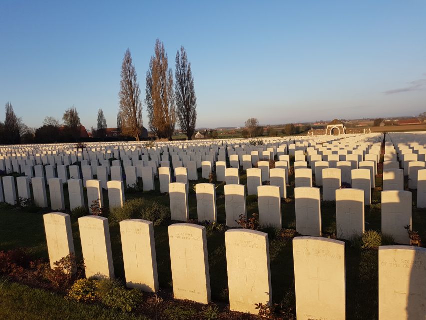 From Bruges: Great War Flanders Fields Minibus Tour w/ Lunch - Trench Work, Craters, and the Feeling of a Front Line