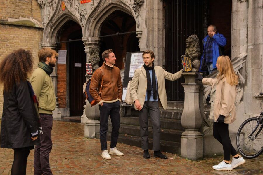 From Paris: Bruges Guided Tour with Hotel Pickup - Walking the Historic Center: Gothic Town Hall to Place du Boulevard