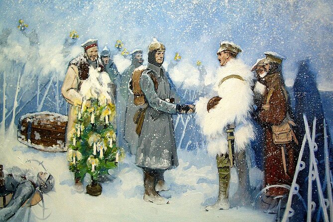 From Ypres 4hr Christmas Truce and Monster Mines of Messines PRIVATE Tour - A Private 4-Hour WW1 Route Out of Ypres