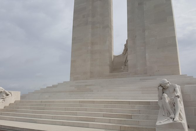 Full Day Canadian WW1 Vimy and Somme Battlefield Tour from Ypres - Thiepval Memorial: seeing the scale at CWGC’s largest names list