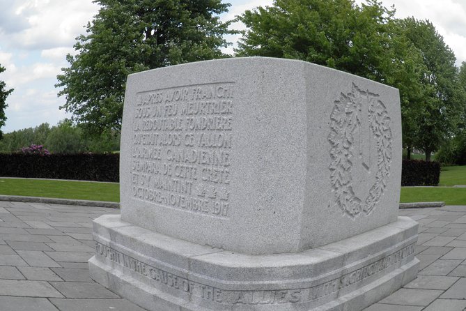 Full Day Canadian WW1 Vimy and Somme Battlefield Tour from Ypres - Price and Value: what you pay for at $517.07 per person