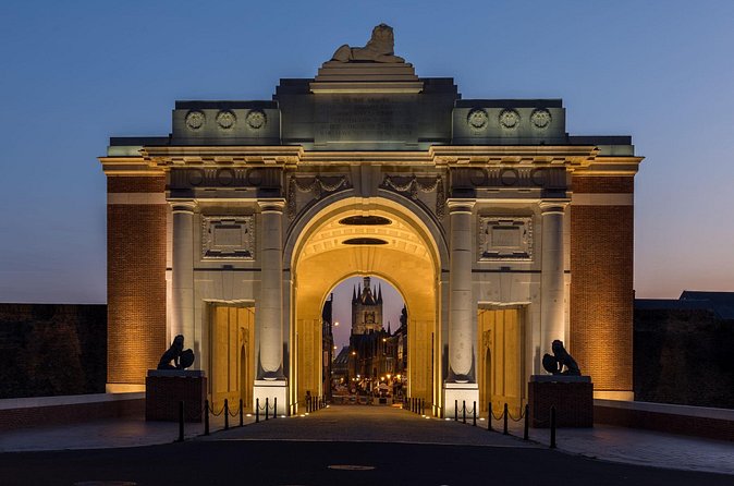 Full Day Private Tour to WWI Passchendaele Base in Ypres - Polygon Wood and the Australian 5th Division monument: concrete bunkers and a walked-through woods