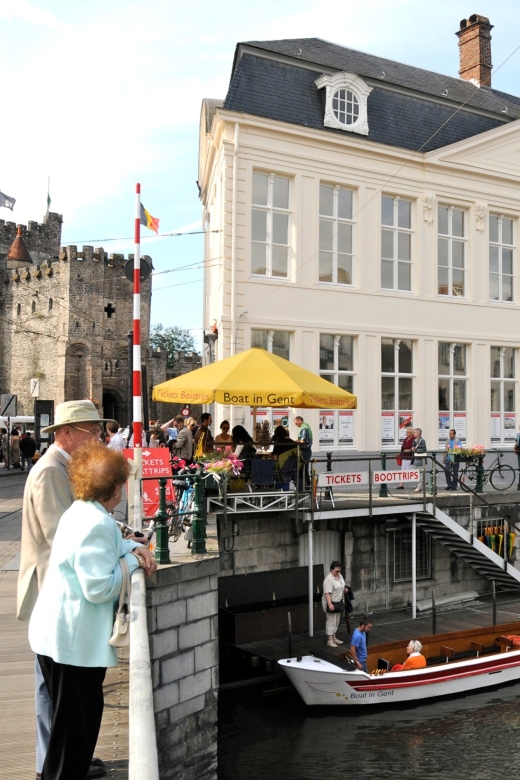 Ghent: 50-Minute Medieval Center Guided Boat Trip - St Bavo, the Belfry, and Saint Nicholas, why the towers matter