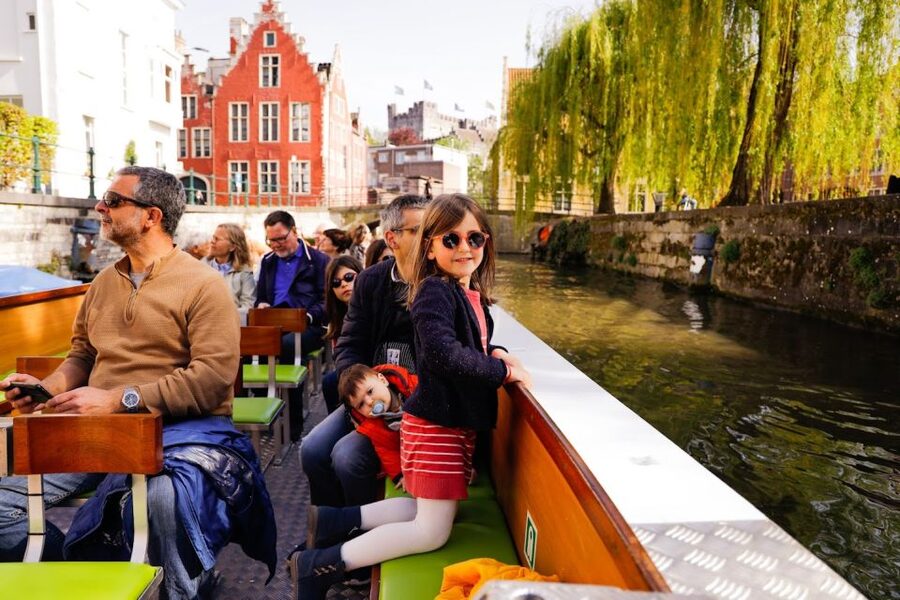 Ghent: 50-Minute Medieval Center Guided Boat Trip - Rain or shine, how to stay comfortable on board