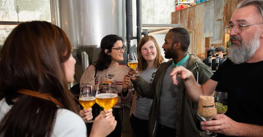 Ghent: Brewery visit + Beer Tasting tour with a Young Local - What you actually get to drink and eat in 3 hours