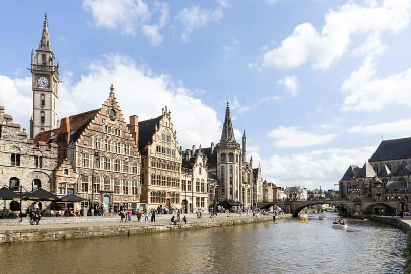 Ghent Completely - 90-minute boat tour (DUTCH ONLY) - St Bavo’s Cathedral, the Belfry, and St Nicholas’ from canal height