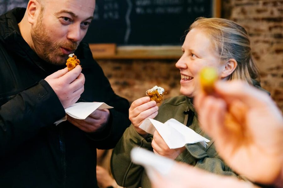 Ghent: Food & Drink Walking Tour with Tastings - Potato waffles with pickles: the snack that feels most Ghent